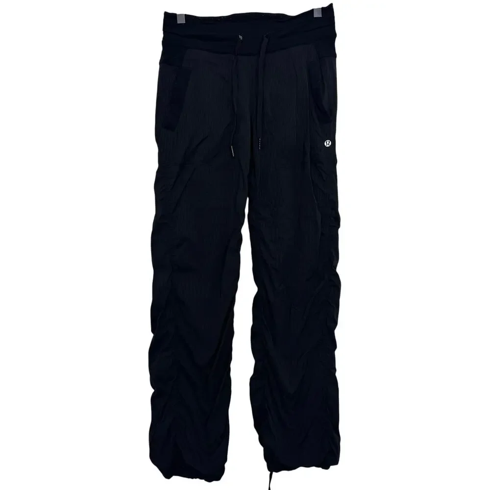 Lululemon Studio Pants II Lined Mid-Rise Black Size 4